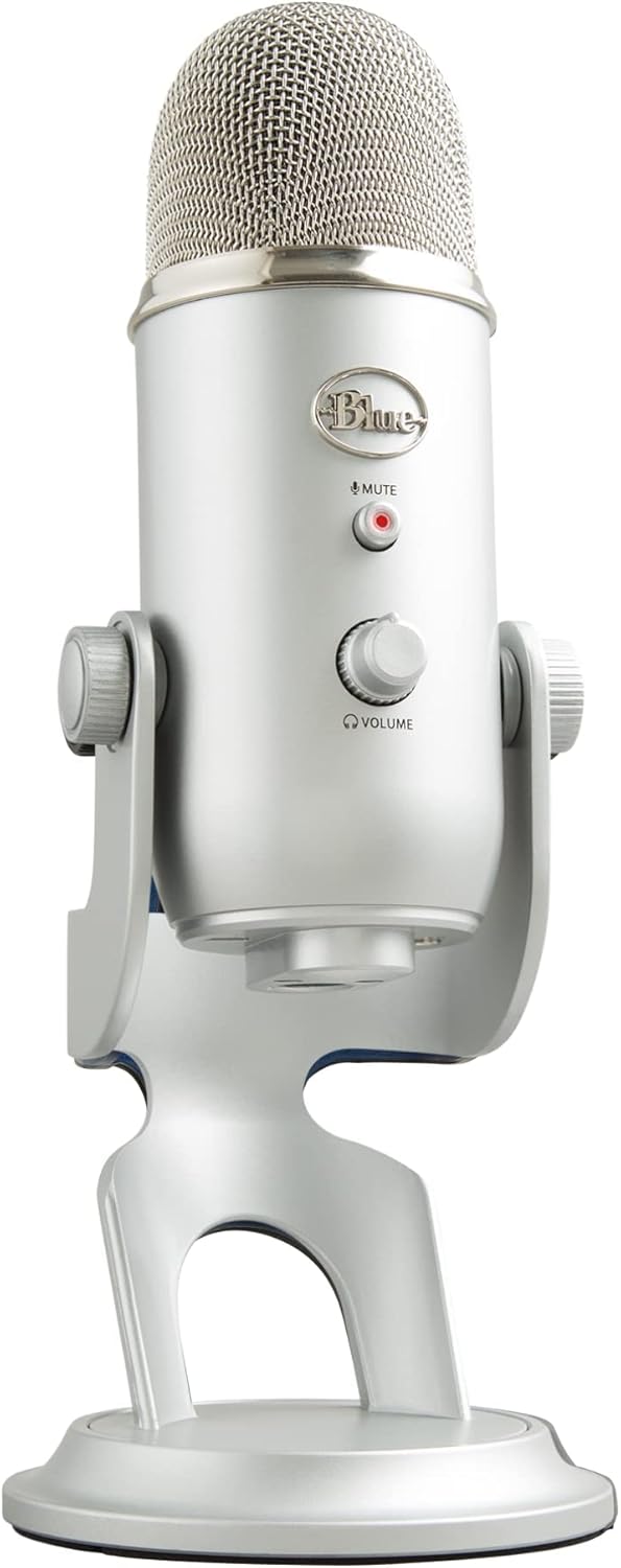 Blue Microphones Yeti USB-Mikrofon silber